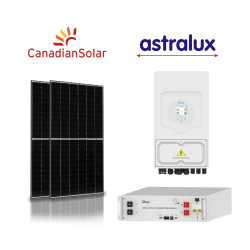 Sistem fotovoltaic Hibrid 5kW monofazat Deye, stocare 5kw deye PRO-B