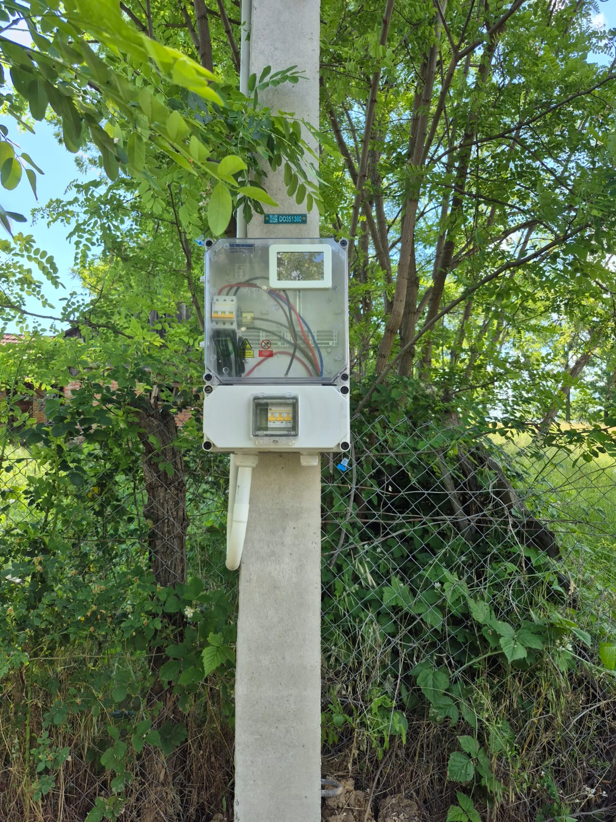 Branșament electric aerian Astralux